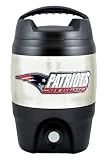 New England Patriots 1 Gallon Tailgate Keg Stainless Steel Gallon Water Bottle