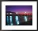 Bay Co.Pier, Gulf of Mexico, Panama City Beach, FL Framed Art Poster Print by Jim Schwabel, 22x18