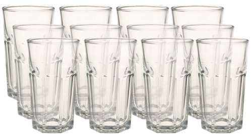 Libbey Gibraltar 12-Piece, 7-Ounce Beverage Set