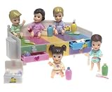 5-sies Quintuplets Changing Station with Pee-Pee Babies