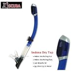 XS Scuba Sedona Elite Dry Scuba Diving Snorkel