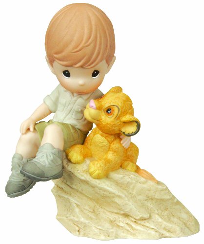 Precious Moments You're My Pride And Joy'/ Disney's Lion King Featuring A Boy And The Lion Cub Simba Figurine