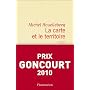 La carte et le territoire - PRIX GONCOURT 2010 de Michel Houellebecq