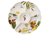 Spode Fruit Haven 11-1/2-Inch Rose Hors d'Oeuvre Dish