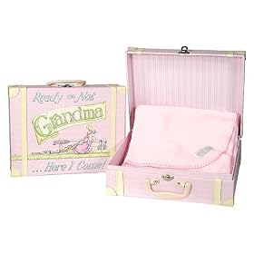 Ready or Not Grandma Here I Come Suitcase- Pink