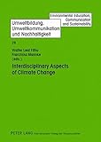 Interdisciplinary aspects of climate change