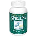 Source Naturals Spirulina, 500 mg, Tablets, 500 tablets
