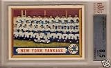 1957 Topps NEW YORK YANKEES Team # 97 (BVG 8.5)