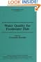Water Qual Freshwater Fish (Cahiers Du Centre Europeen de Geodynamique Et de Seismologie)