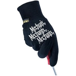 Mechanix Wear CJ-05-010 Mechanix Cotton Glove Black Large X-Large by Mechanix