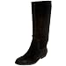 Nine West Vintage America Women's Frollic Boot,Black Suede,10 M US