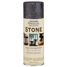 Rust-Oleum 7991830 Stone Creations Spray, Black Granite, 12-Ounce thumbnail