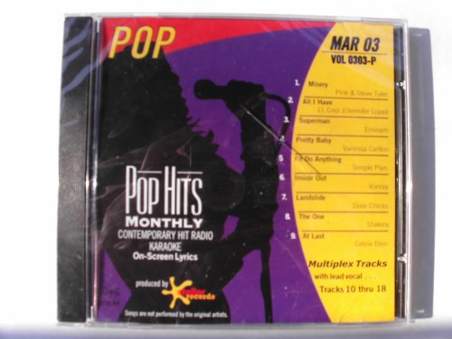 PHM-0303 POP HITS MONTHLY Karaoke CDG MARCH 2003 MULTIPLEX