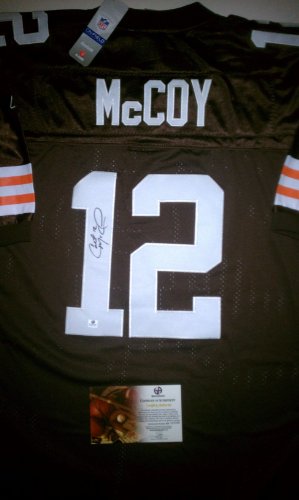 Colt McCoy Signed Authentic Cleveland Browns Jersey