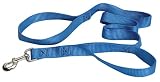 Pet Supplies : The Grrrip Two Handled Dog Leash - 1 in. x 4' Blue