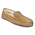 Men's Carlo Suede Moccasin Slippers - Tan