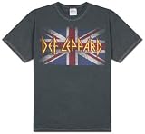 Def Leppard - Vintage Jack Overdye Specialty Products T-Shirt, M - Charcoal Overdye