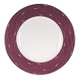 Royal Doulton Precious Platinum #H5320 Accent Lunch Plate(s) - Raspberry