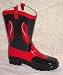 Child's Red Cowboy Rain Boots