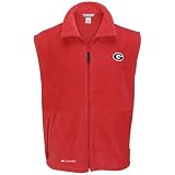 Columbia Georgia Bulldogs Slotback Fleece Vest at Columbia Sportswear