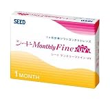 マンスリーファインUV 1ヵ月交換コンタクトレンズ#BC:8.8 パワー:-5.50