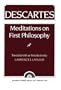 Descartes: Meditations On First Philosophy