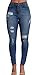 Uncinba Women's Autumn Sexy Slim Jeans Skinny Denim Pants
