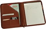 Royce Leather Deluxe Zip Around Writing Portfolio 746-5