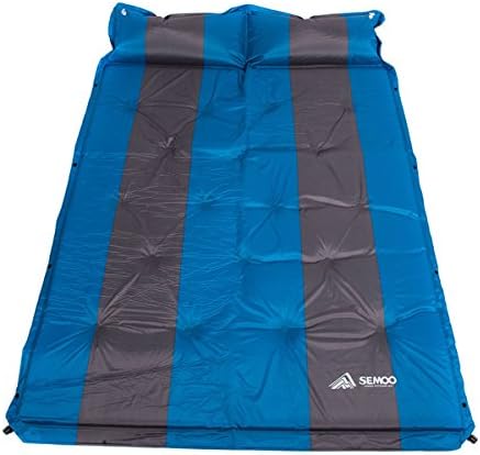 Semoo Double 2-person Polyester Water Repellent Camping Sleeping Mat/ Pad for Hiking and Trekking