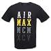 Nike Men's Air Max 95 Shirt-Black