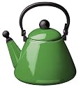 Le Creuset Kone Kettle with Whistle, Jade Green, 1.6 Litre