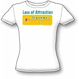 Law of Attraction - Geek-Wear / Computers Jr. Miss Fitted Tee