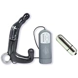 Doc Johnson Men's Pleasure Wand Charcoal Waterproof Multi-Speed Adult Sex Toy Kit