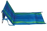 Royal Folding Beach Mat (Blue/Green Stripe)