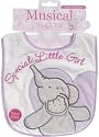 Xpressions Elliot and Buttons Special Littlte Girl Musical Baby Bib