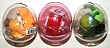 Wind-Up Toys, Set of 3 with Plastic Egg Banks, Red Soda Pop Can, Green Snail and Caterpillar (1 Set)
