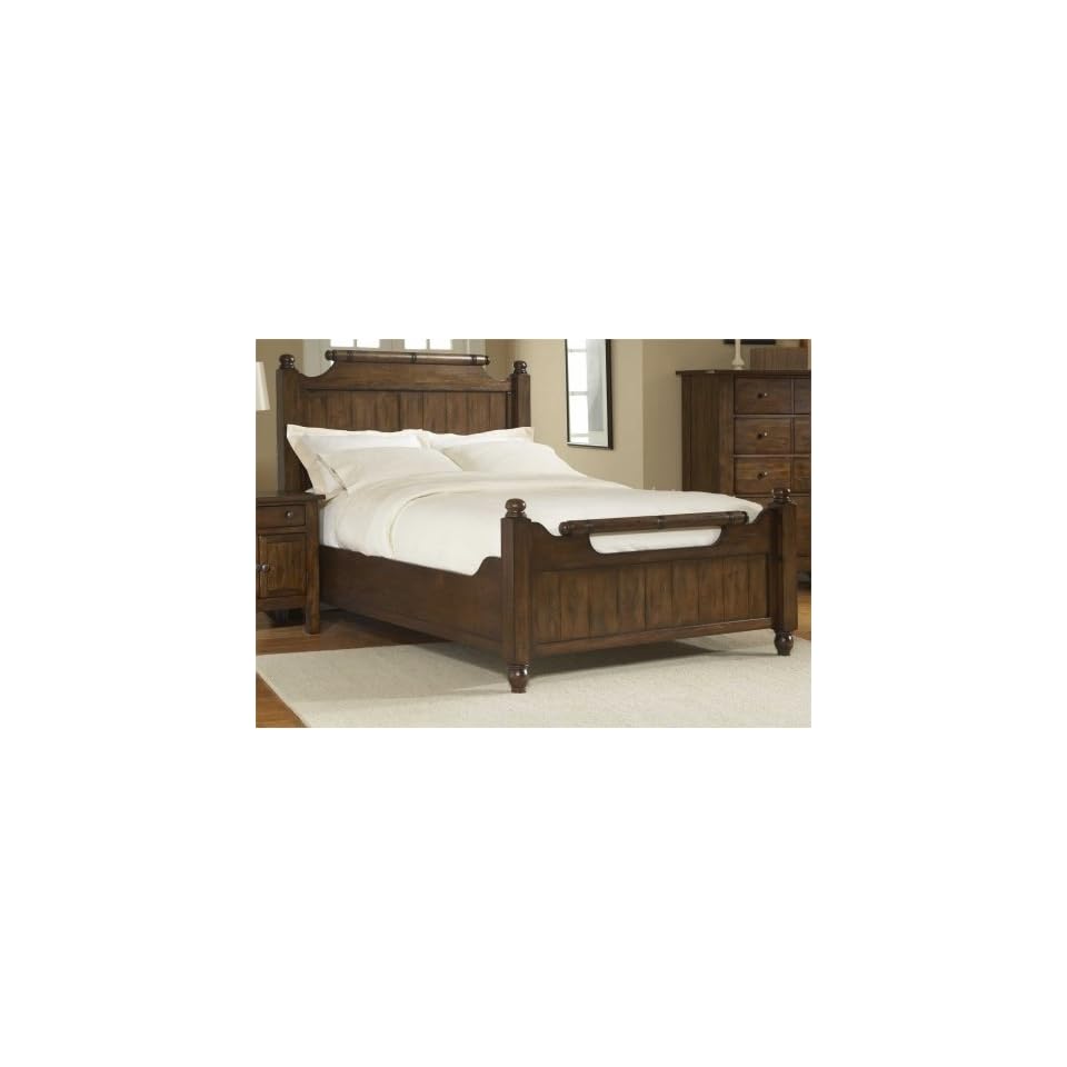 Broyhill Attic Heirlooms Feather Bed With Slats In Rustic