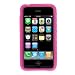 Premium Hot Pink Rubber Silicone Skin Cover Case Cell Phone Protector for Apple iPhone 3G i-phone