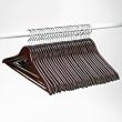 Dark Wood Hangers - 30-pk.