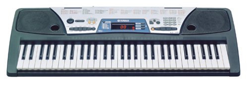 MusicalInstruments: Yamaha EZ 150AD 61 Note Portable Keyboard with Guide Lamps and AC Adapter