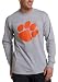 Clemson Tigers Athletic Oxford Long Sleeve T-Shirt (Small, Athletic Oxford)