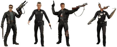 NECA Terminator 2 Series 3 Set of 4 Action figures