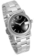 Gucci Women's Silver-Tone G-Round Bracelet Watch #YA101505