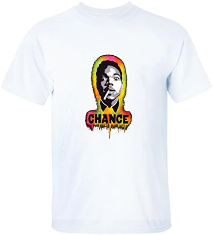 BBUYUXI Hoodies Chance The Rapper-Acid Rap 8 Men's Crew Neck T Shirt white XXL