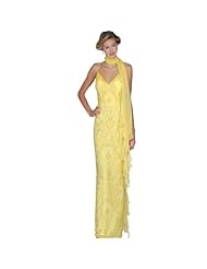 Tank Slit Beaded Silk Evening Dress/Prom Dress 