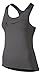 Nike Women's Pro Cool Training Tank Top, Dark Grey/Heather/Black, SM