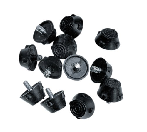 12 Gummi Fußball Stollen 4×16 + 8×13 mm; Studs Rubber