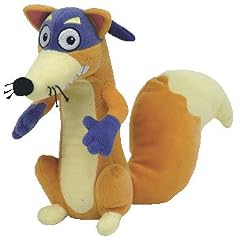 Ty Pl�sch - Beanie Babies (Dora the Explorer) Swiper - 20 cm.�(Code 40728)
