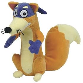 Swiper 7" - Dora The Explorer - TY Beanies - Original