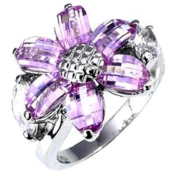 Lavendar Bloom Ring